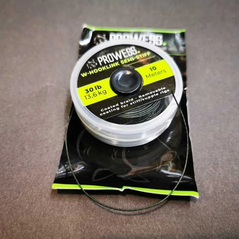 Pusiau stangri medžiaga pavadėliams Prowess W-HOOKLINK semi stiff PRCLH4801-25-G