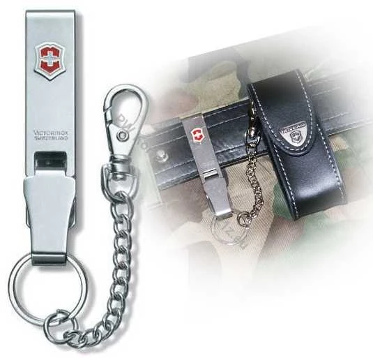 Raktų pakabukas VICTORINOX "Multiclip" su grandinėle 4.1859