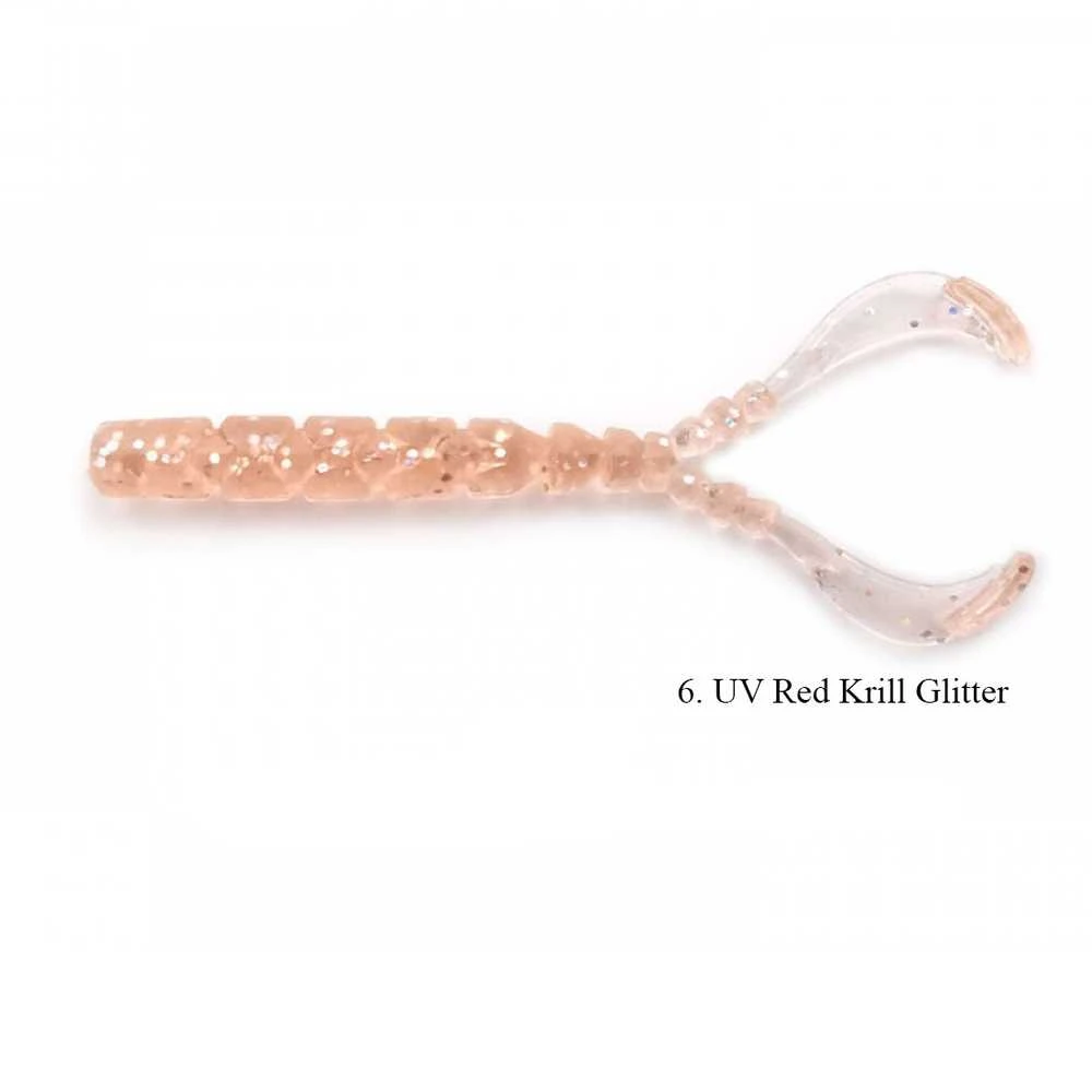 Riperis Mustad Aji Worm Chiki-Chiki, 4,3 cm
