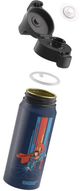 SIGG WMB ONE Kids Superman Mėlyna vaikiška gertuvė 0,6 l
