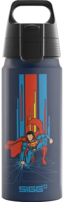 SIGG WMB ONE Kids Superman Mėlyna vaikiška gertuvė 0,6 l