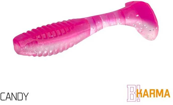 silikoninis masalas Delphin KARMA UVs 10cm / 5 vnt.