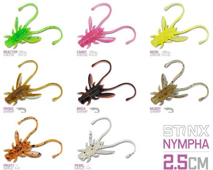 Silikoninis masalas Delphin Nympha | 20 vnt.