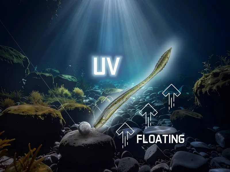 Silikoninis masalas Delphin Toxin UVs / 8 vnt.