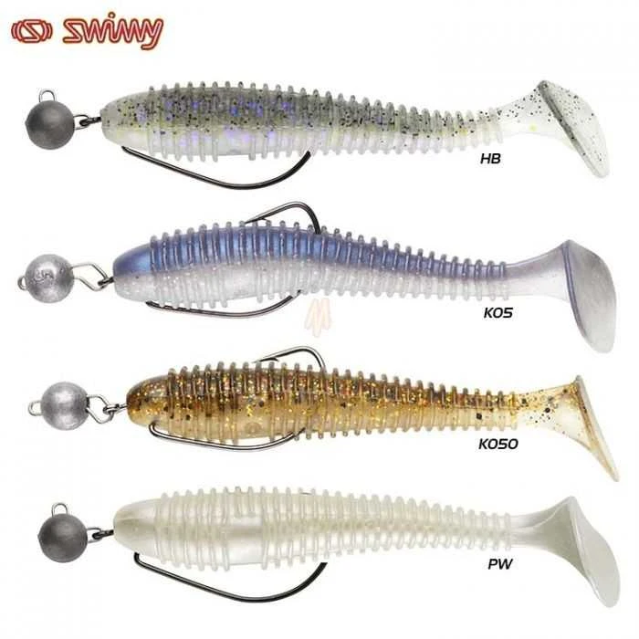 Silikoninis masalas su Čeburaška, 10 g, Swimy Galfion Fat Shad, 120 mm