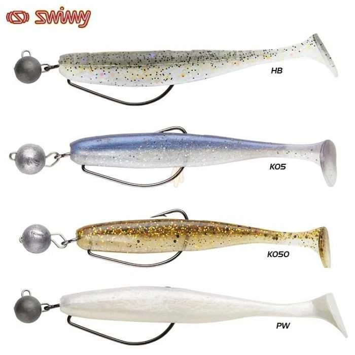 Silikoninis masalas su Čeburaška 7g Swimy Pompei Shad Rig 100mm