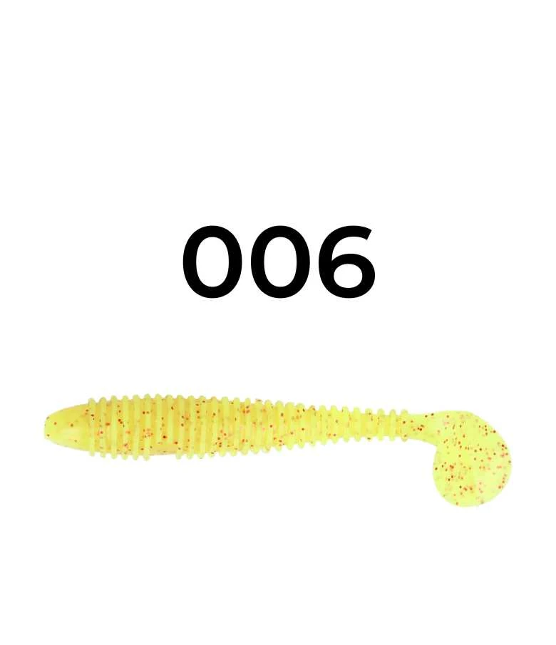 Silikoninis masalas Zeox Trigger Fat Tail 4,3 cm