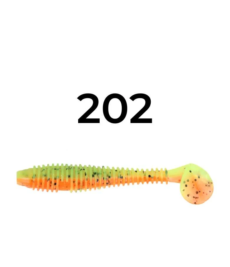 Silikoninis masalas Zeox Trigger Fat Tail 4,3 cm