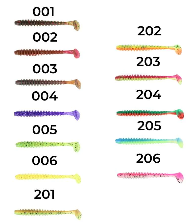 Silikoninis masalas Zeox Trigger Shad 8,6 cm