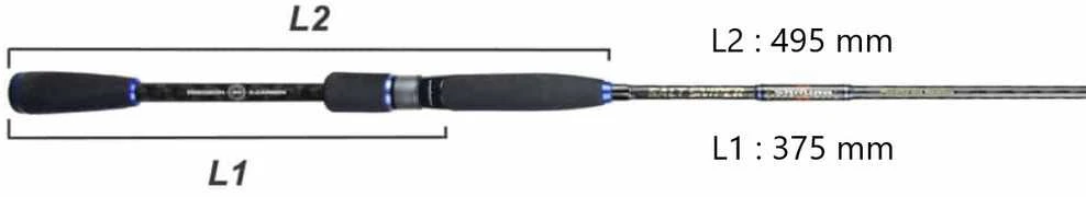 Spiningas Sakura SALT SNIPER SALS 2,44m, 3-15g