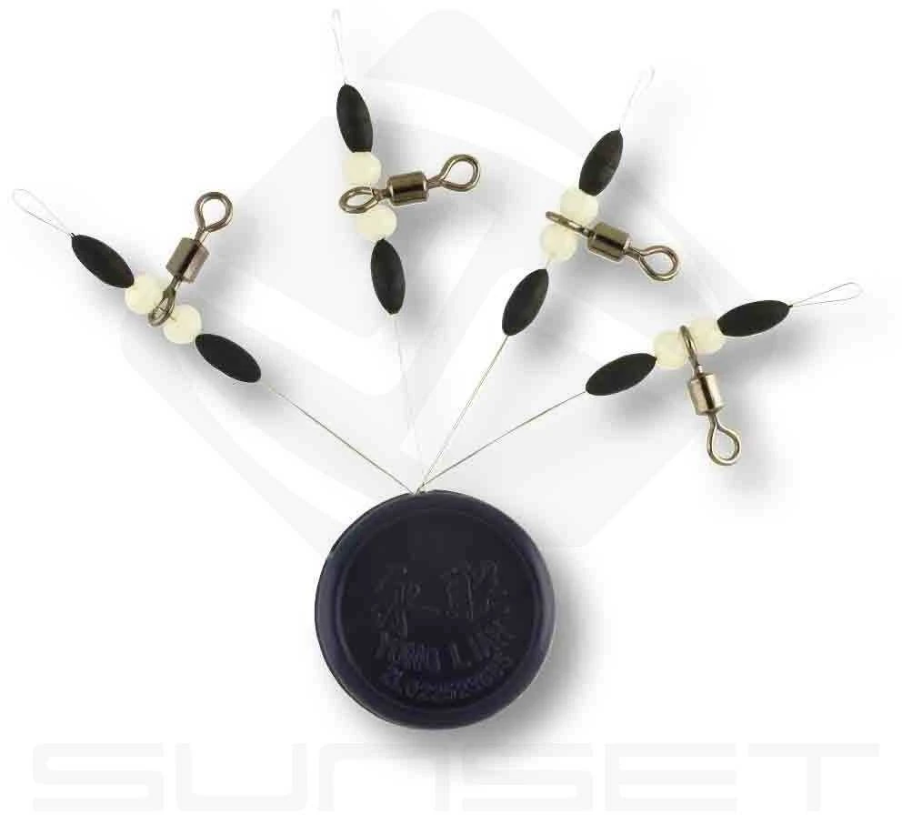 Stabdis plūdei su „Rolling Stop Float“ trišakiu suktuku SUNSET Stopper ST-5016
