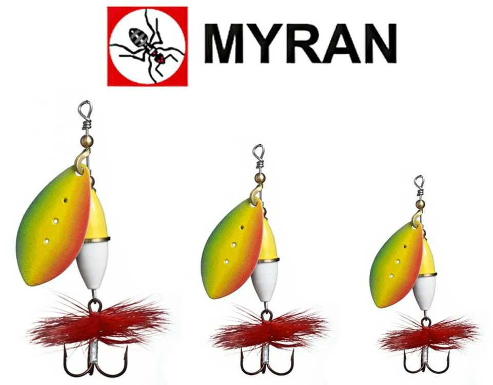 Sukrė Myran Wipp Spinnare Rainbow, 3-15 g