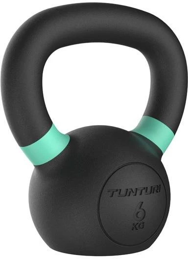 Tunturi Platinum Cast Iron Kettlebell, 6kg