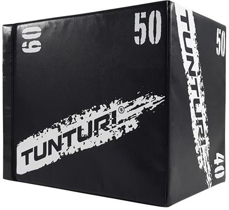 Medinė / EVA platforma TUNTURI PlyoBox Soft 50/60/75 cm