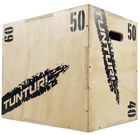 Medinė platforma TUNTURI PlyoBox 40/50/60 cm
