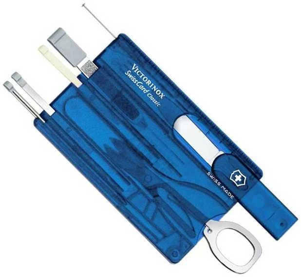 Victorinox Įrankių kortelė SwissCard Classic mėlyna