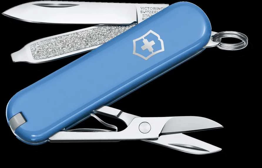 Šveicarija Victorinox Classic SD vasaros lietus su dovanų dėžute