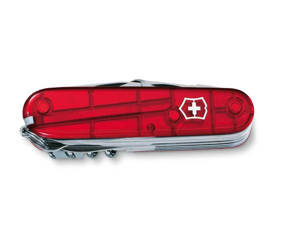 Victorinox Swiss Champ permatomas raudonas peilis