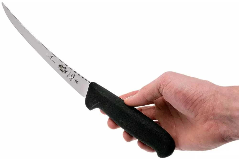 Virtuvinis filiavimo peilis Victorinox Fibrox, 15 cm, 5.6663.15