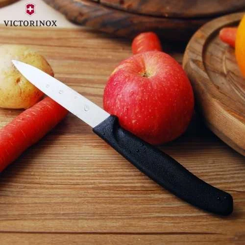 Virtuvinis peilis Victorinox 6.7603 8cm Juodas