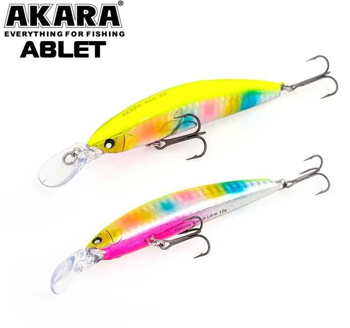 Vobleriai Akara ABLET 90F, 90 mm, 12 g