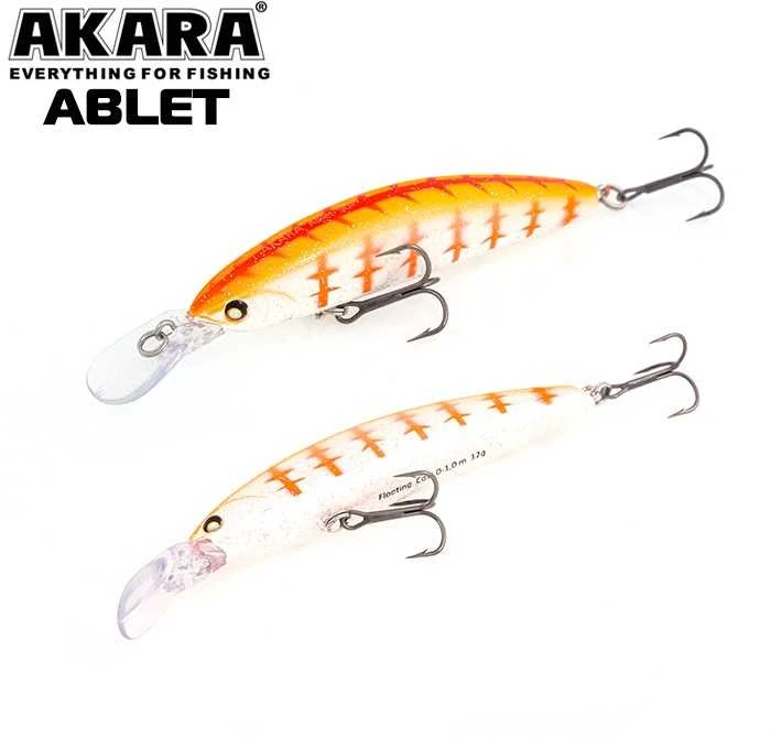 Vobleriai Akara ABLET 90F, 90 mm, 12 g