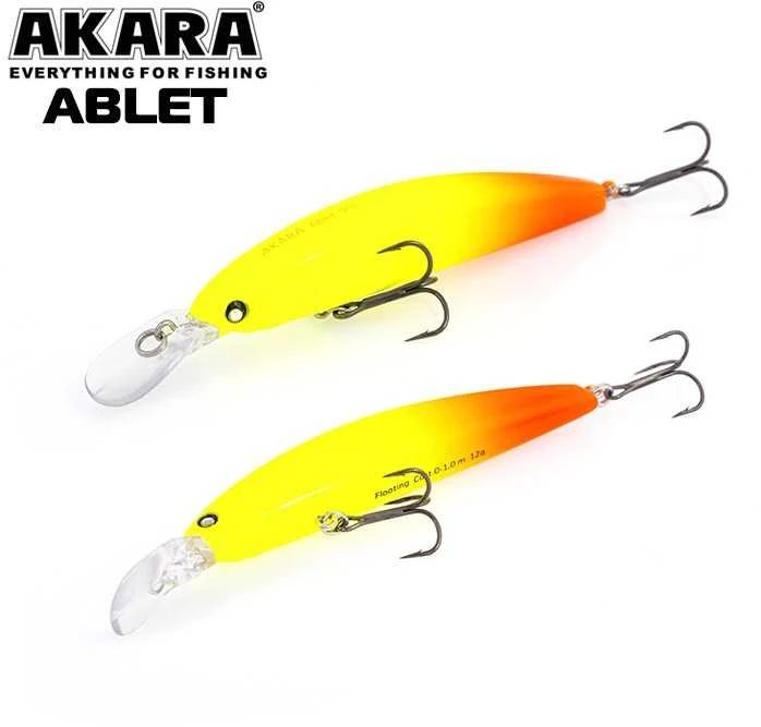 Vobleriai Akara ABLET 90F, 90 mm, 12 g