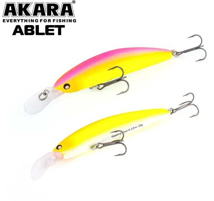 Vobleriai Akara ABLET 90F, 90 mm, 12 g