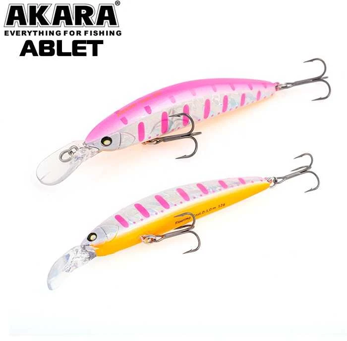 Vobleriai Akara ABLET 90F, 90 mm, 12 g