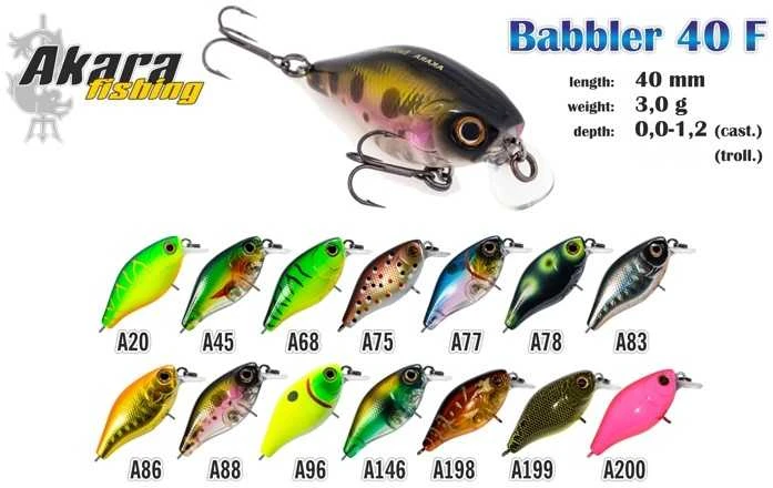 Vobleriai Akara Babbler 40F