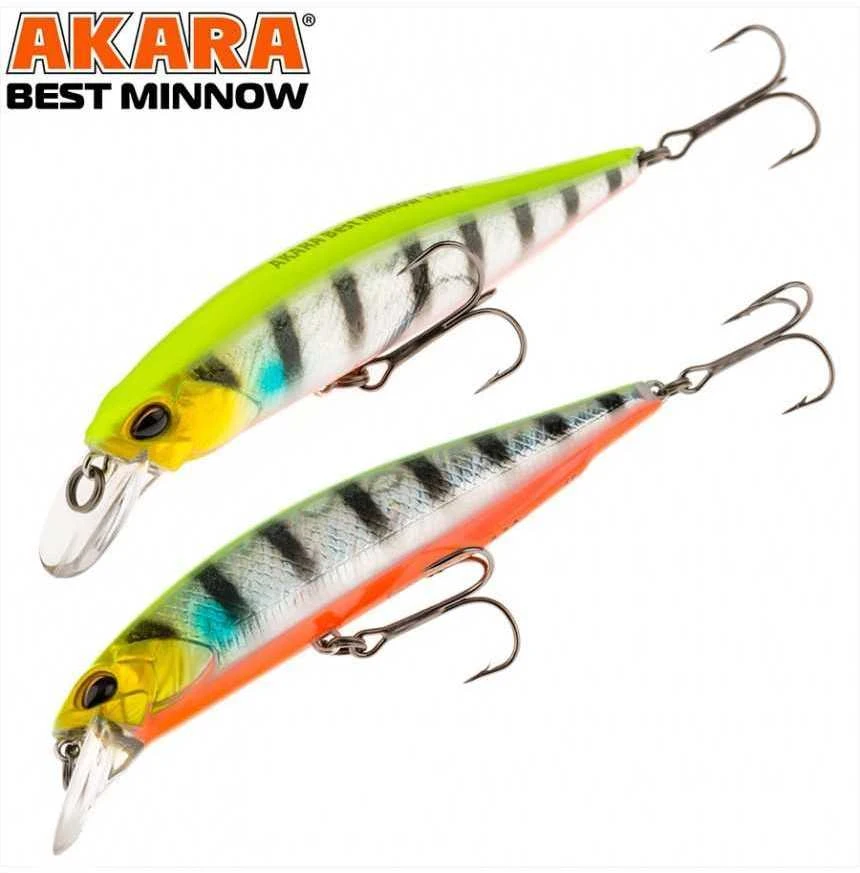 Vobleriai Akara Best Minnow 110SP, 17 g, 110 mm