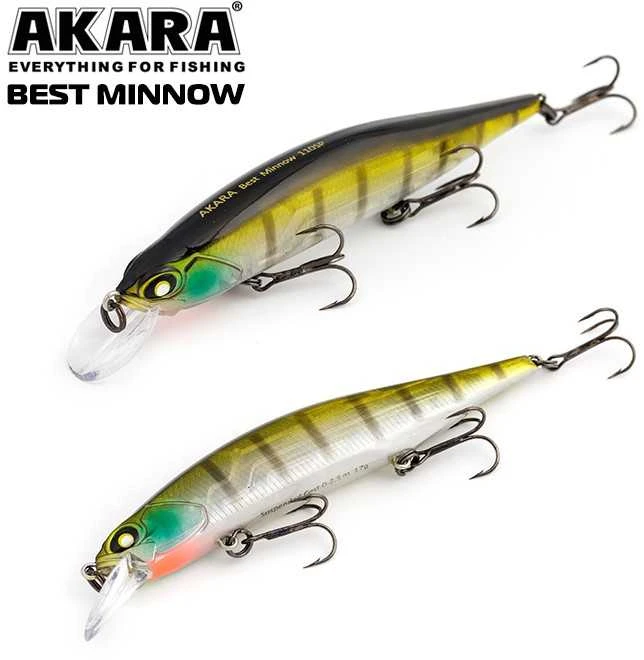 Vobleriai Akara Best Minow 100SP, 15 g, 100 mm
