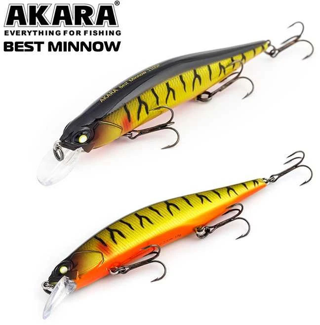 Vobleriai Akara Best Minow 100SP, 15 g, 100 mm