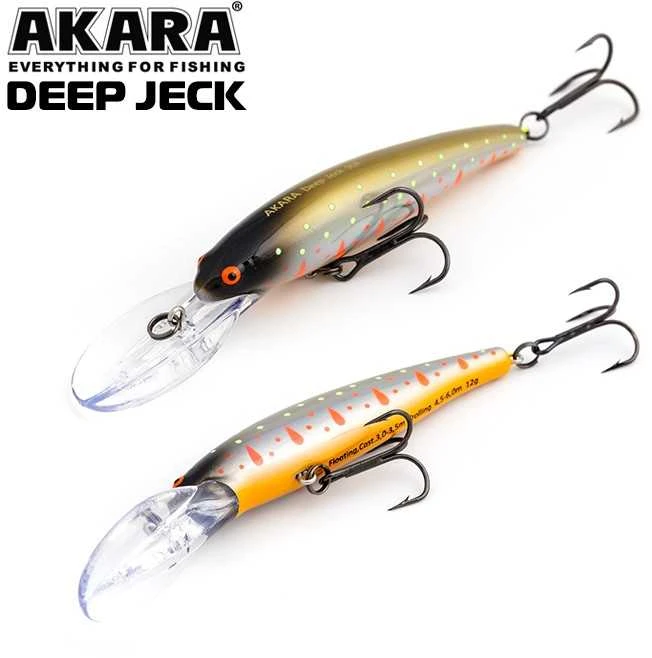 Vobleriai Akara Deep Jeck 90F 12g