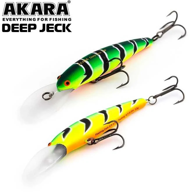 Vobleriai Akara Deep Jeck 90F 12g
