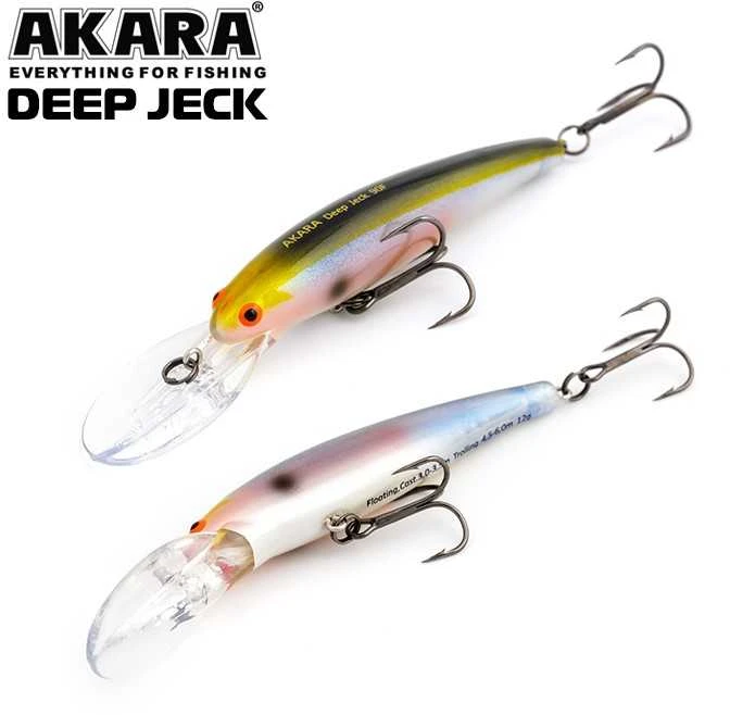 Vobleriai Akara Deep Jeck 90F 12g