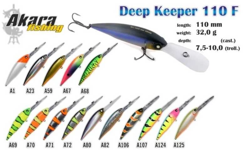 Vobleriai Akara Deep Keeper 110F 32 g