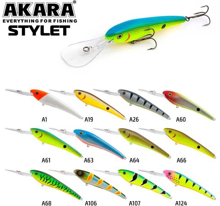 Vobleriai Akara Stylet 90F 16g