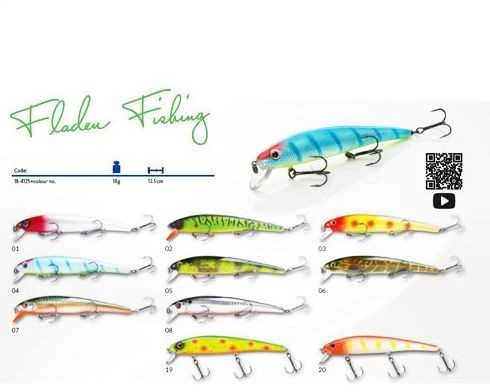 Vobleris Fladen Maxximus Predator Confidence Bleak 12,5 cm 18 g