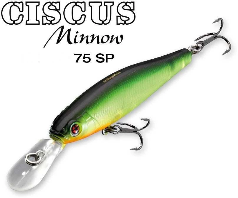 Vobleris SAKURA CISCUS MINNOW 75SP 75mm, 7,8 g