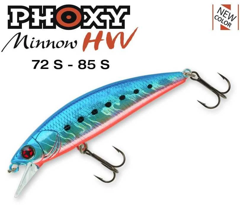 Vobleris Sakura PHOXY MINNOW HW S 72mm 9g