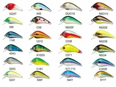 Vobleris STRIKE PRO Crazy Plankton, 2,1 cm, 1,3 g