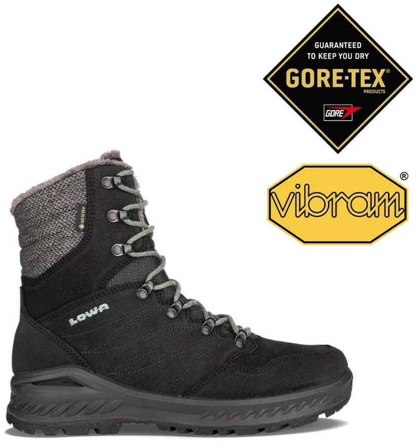 Žieminiai moteriški batai LOWA Nabucco GTX | Juodas/Jade