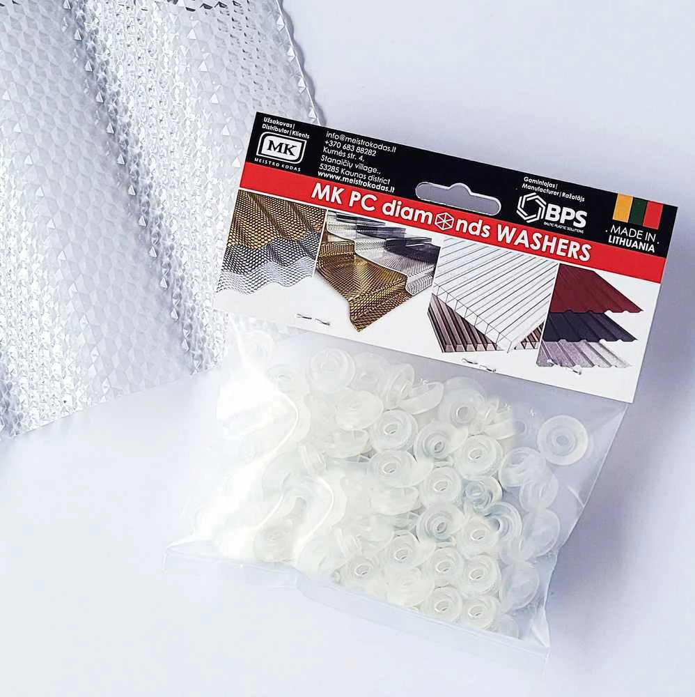 Baltic Plastic Solutions Tarpinė varžtams MK PC DIAMONDS (3 spalvos) - Bronzinė