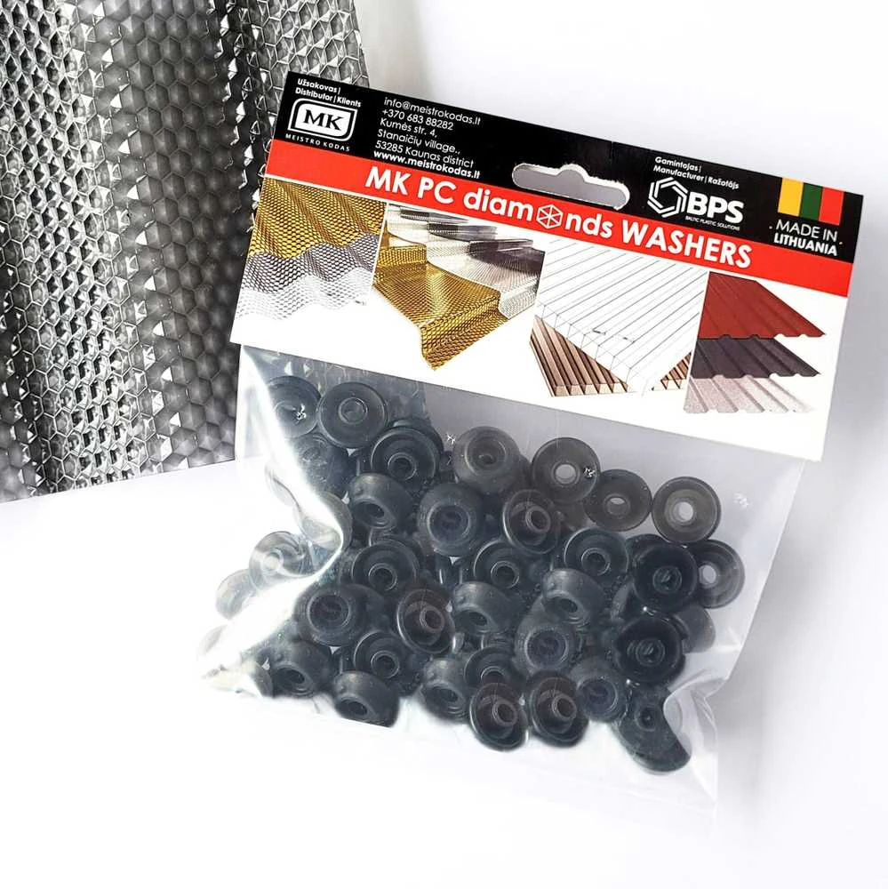 Baltic Plastic Solutions Tarpinė varžtams MK PC DIAMONDS (3 spalvos) - Bronzinė