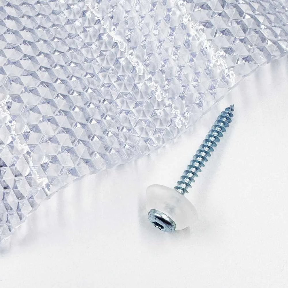 Baltic Plastic Solutions Tvirtinimo varžtai į medį su tarpine M5 x 50 mm MK PC DIAMONDS (3 spalvos) - Bronzinė