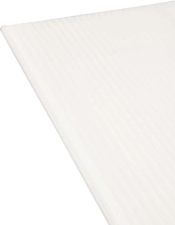 Brett Martin Kanalinis polikarbonatas Opal 10 mm (baltas) - 1,05 m - 6 m