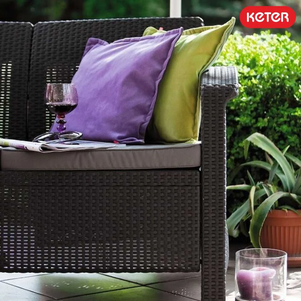 Keter Corfu Love Seat sofa - Ruda