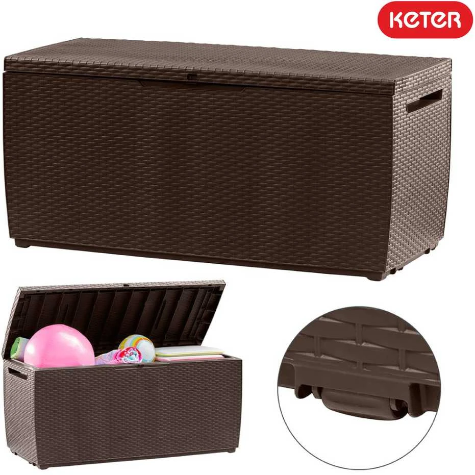 Keter Daiktadėžė CAPRI 305L - Ruda