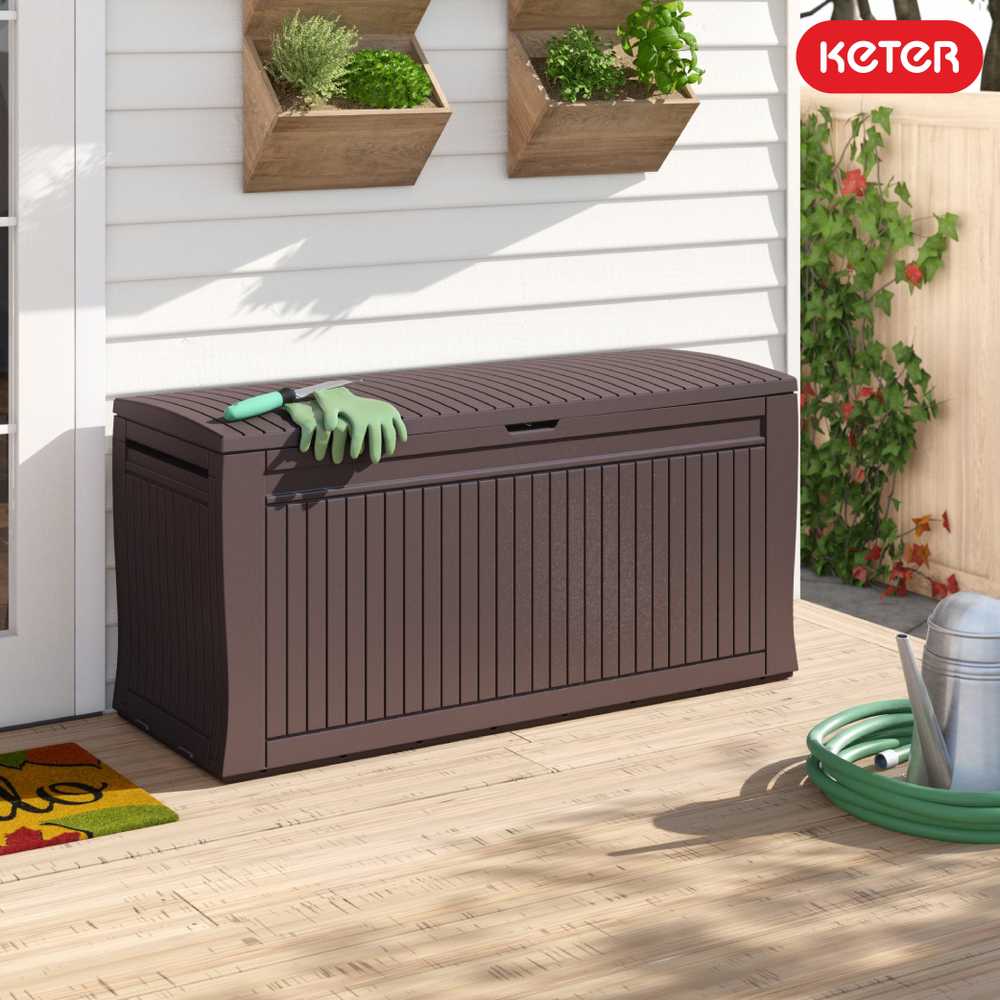 Keter Daiktadėžė COMFY STORAGE BOX 270 L, modelis CEN60699, žema